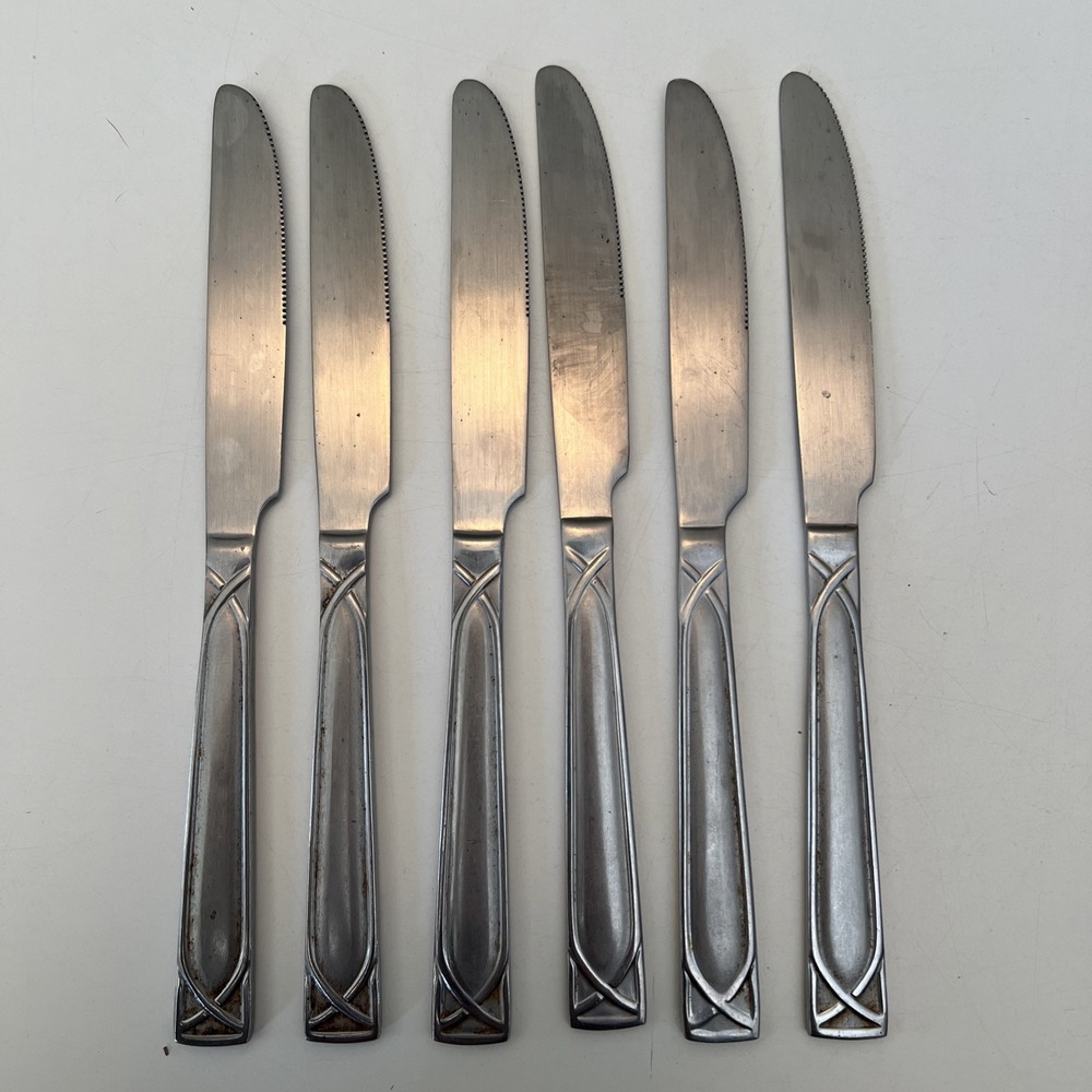 Cambridge Crossroad Sabd 6 Dinner Knives Knife Stainless